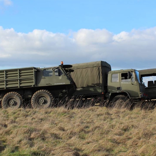 DAF Army Truck Driving at Gatwick Aviation Museum